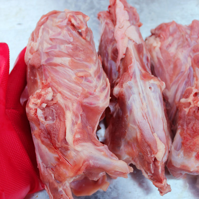 新鲜骨架生冷冷冻壳子鸭架非鸭锁骨炖汤宠物鸭肉