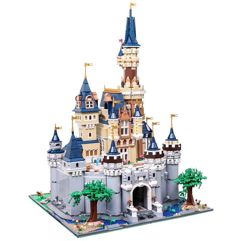 迪士尼城堡积木乐高成年高难度大型模型拼装女生塑料积木