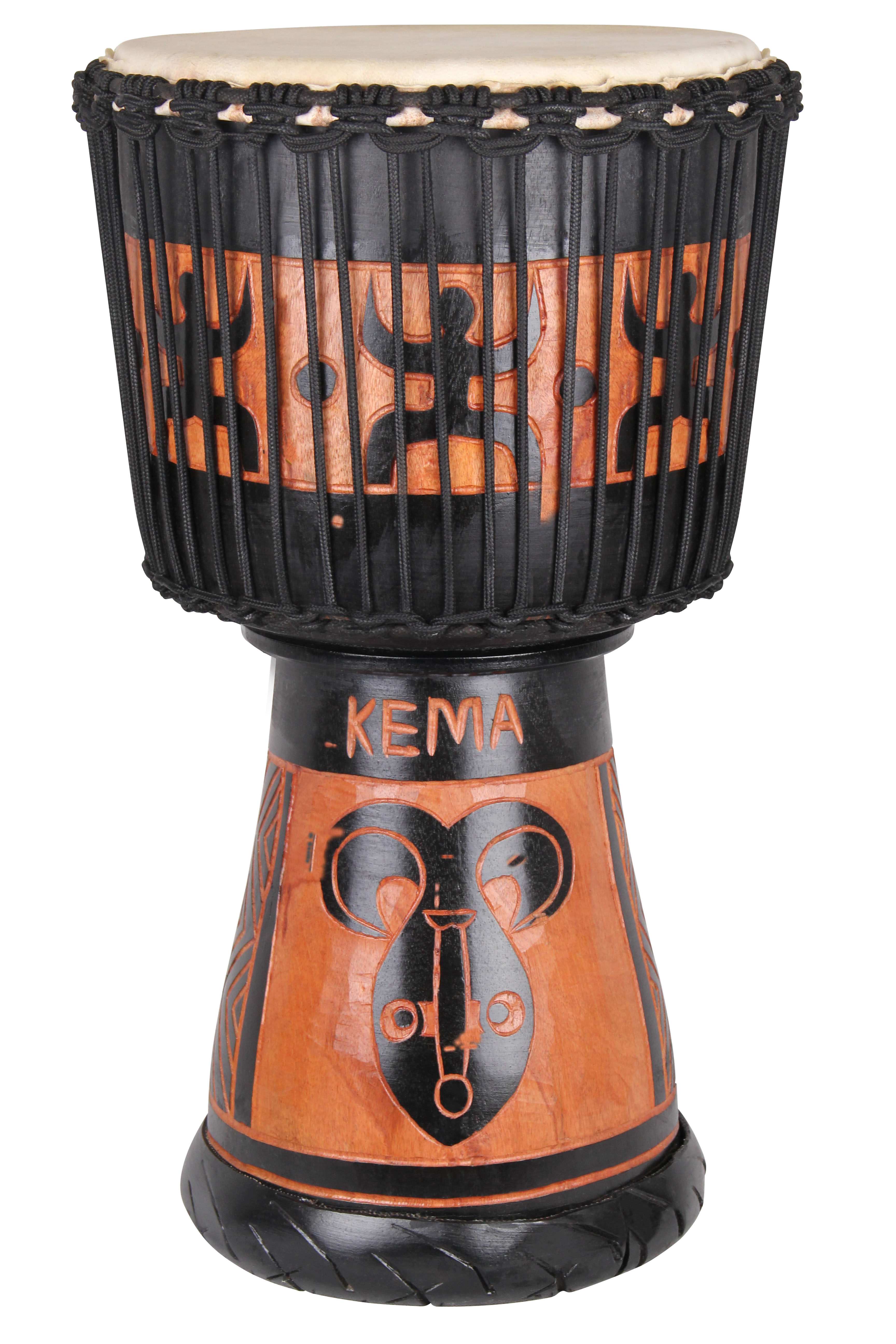 keland凯朗奇缘非洲10寸12寸整木掏空山羊皮成人非洲鼓