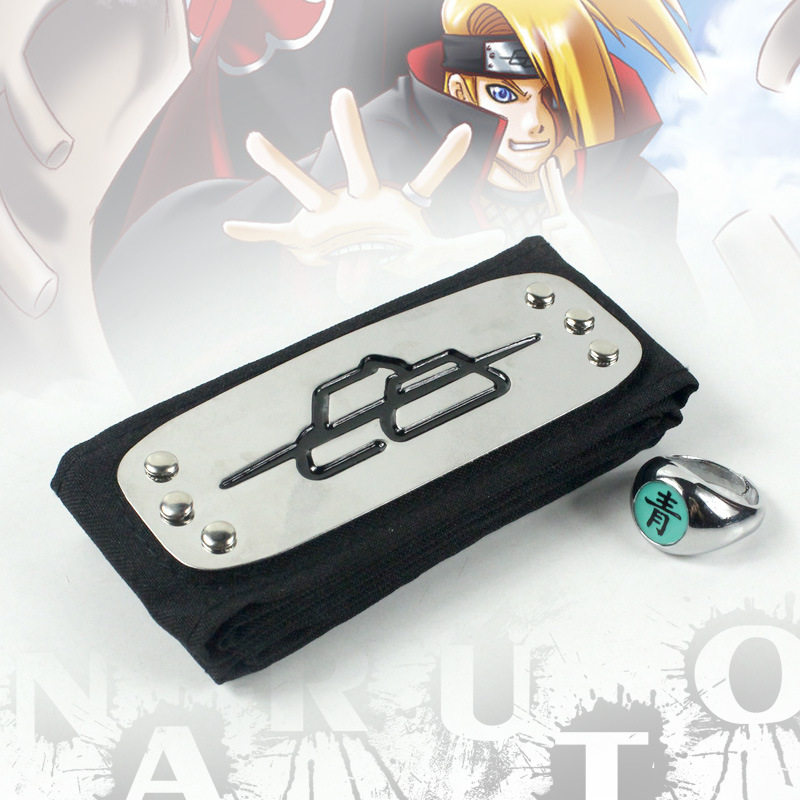 火影忍者护额组织佩恩鼬蝎迪达达拉阿飞小南朱零玉cosplay配件