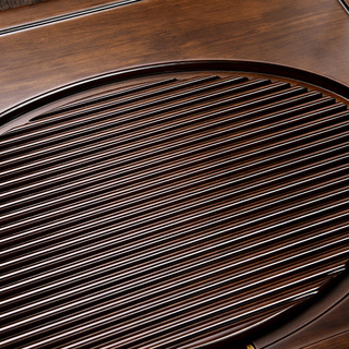 畅宏竹檀木茶盘重竹竹制茶台简约家用整块功夫茶具茶海全自动上水