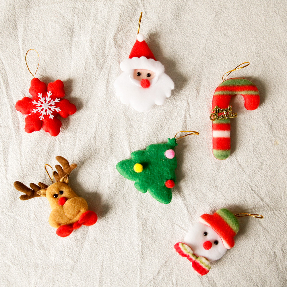 圣诞树挂件圣诞节装饰挂饰元素配件装饰品礼物雪人圣诞装饰品