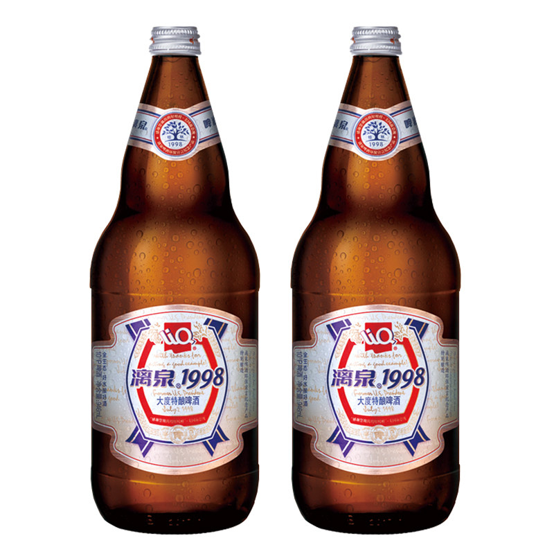 桂林漓泉1998啤酒整箱广西大度特酿10度946ml啤酒