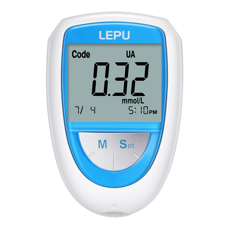 乐普尿酸血糖测试仪检测型测高尿酸全自动医用测尿酸仪器进口尿酸