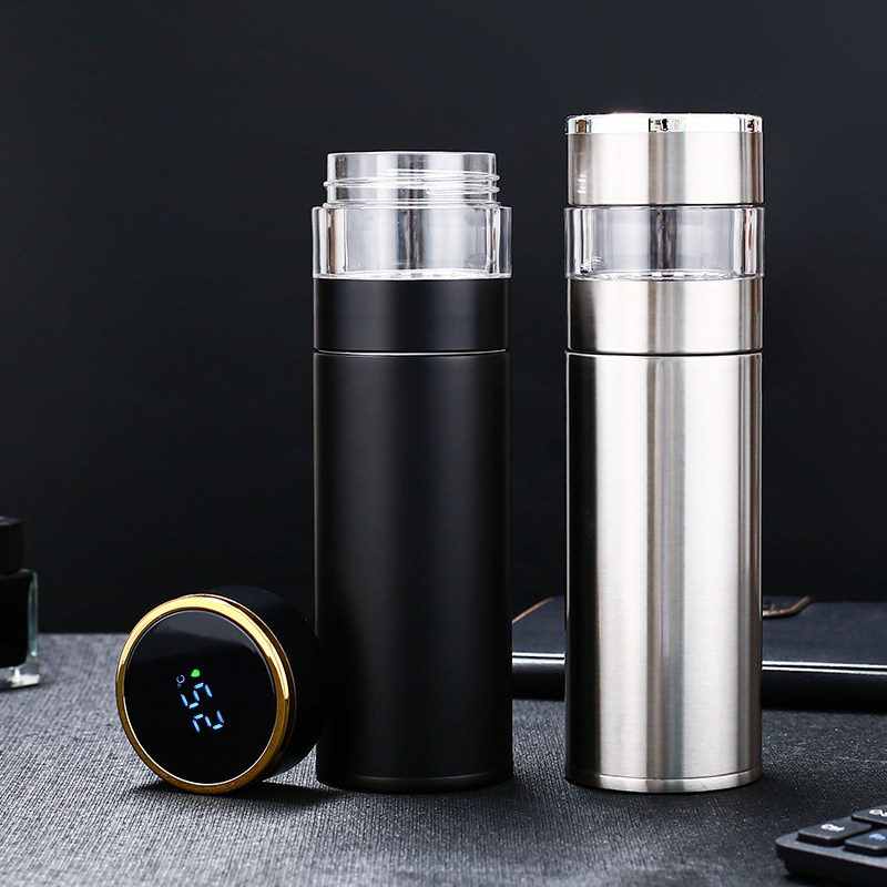 茶水分离保温杯不锈钢水杯2022新款男士男生泡茶保温杯