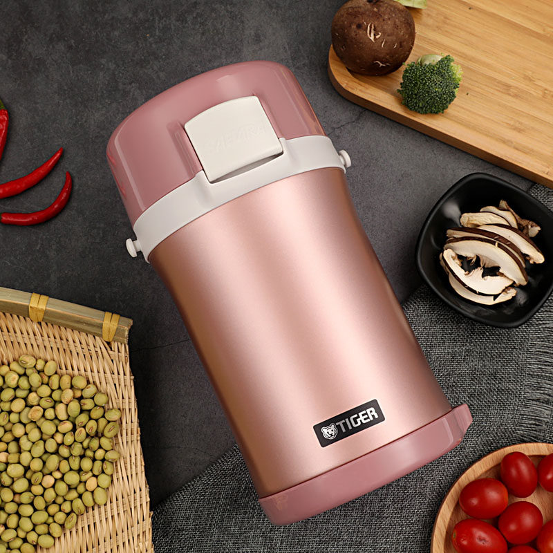 日本虎牌保温饭盒多层便当盒上班族保温桶便携便携旗舰店官方旗舰