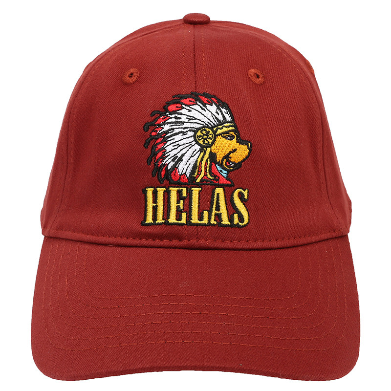 现货玩艺helas街头百搭青春流行印度刺绣弯檐帽子