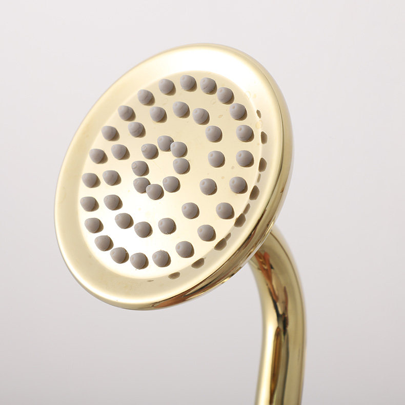 花洒复古浴缸龙头沐浴陶瓷手把老式浴缸淋浴龙头