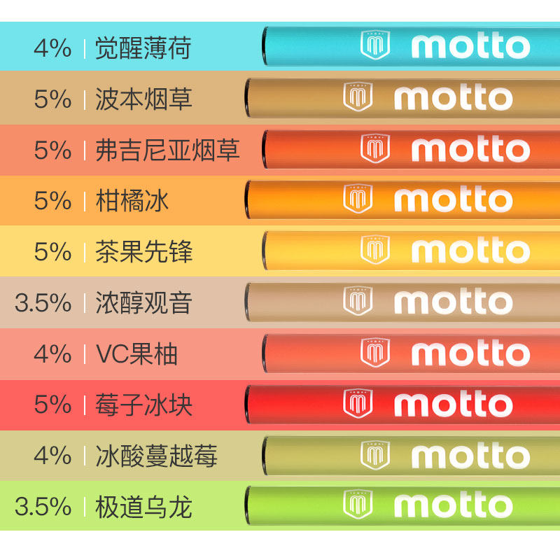 摩托车motto2018新款戒烟神器an女士男士烟弹条水果味一次性电子