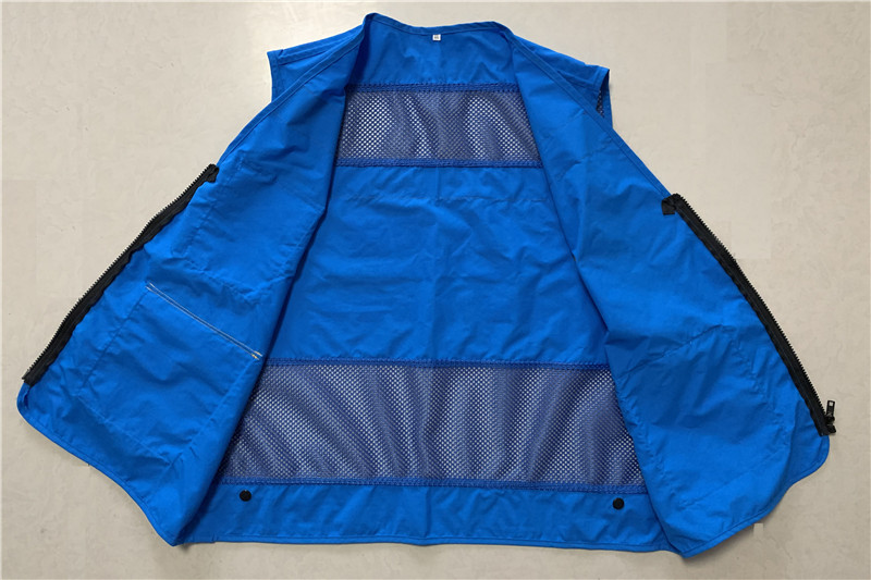 闪送马甲工作服背心外卖工装多口口袋定制印字背心
