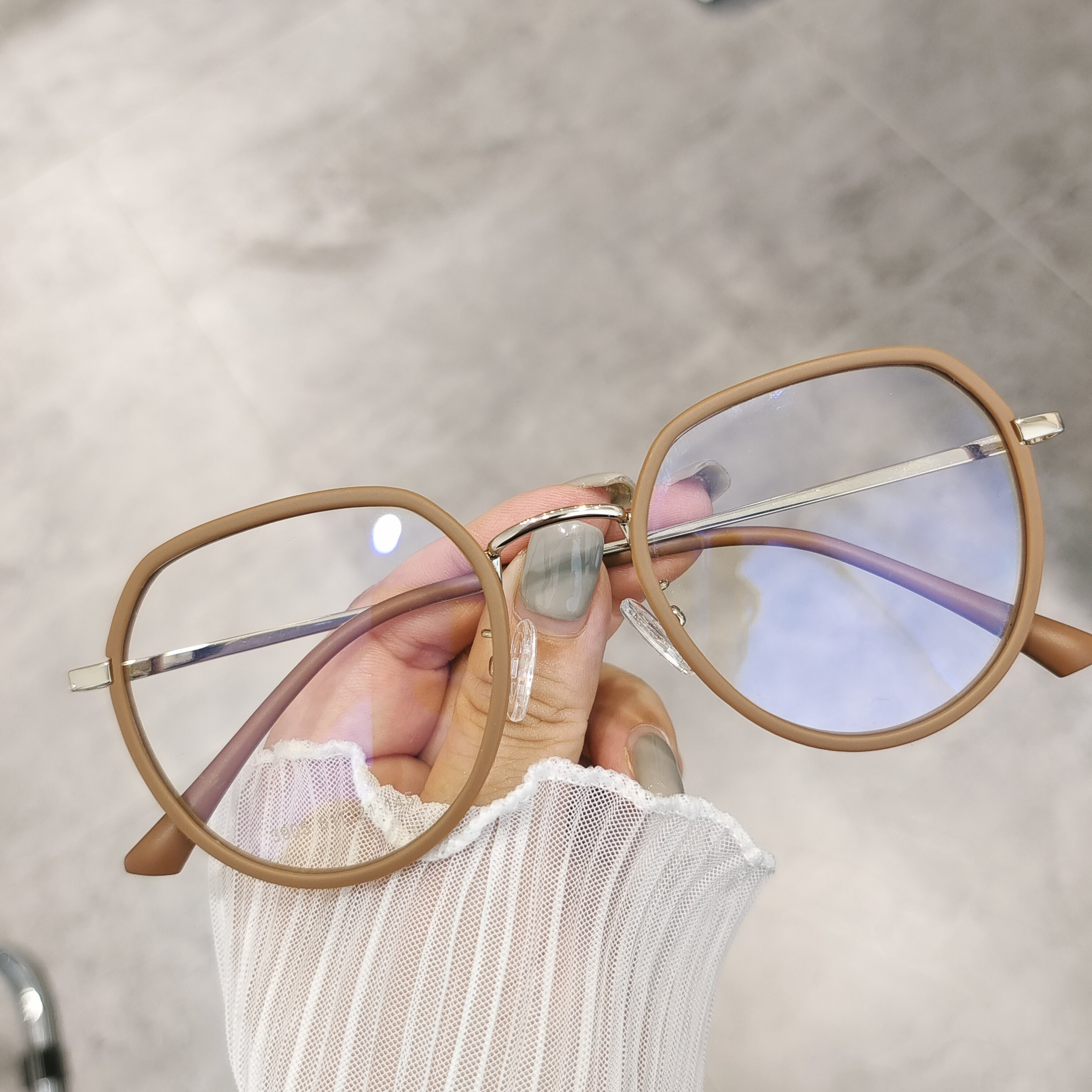 超轻tr防蓝光辐射小红书同款眼镜牛学红显小韩定制成品光学镜