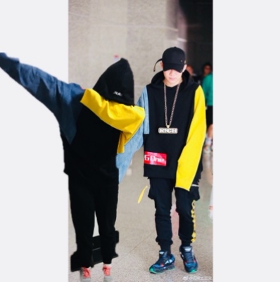 pgone中国国有嘻哈pgone同款衣服宽松万磁王卫衣