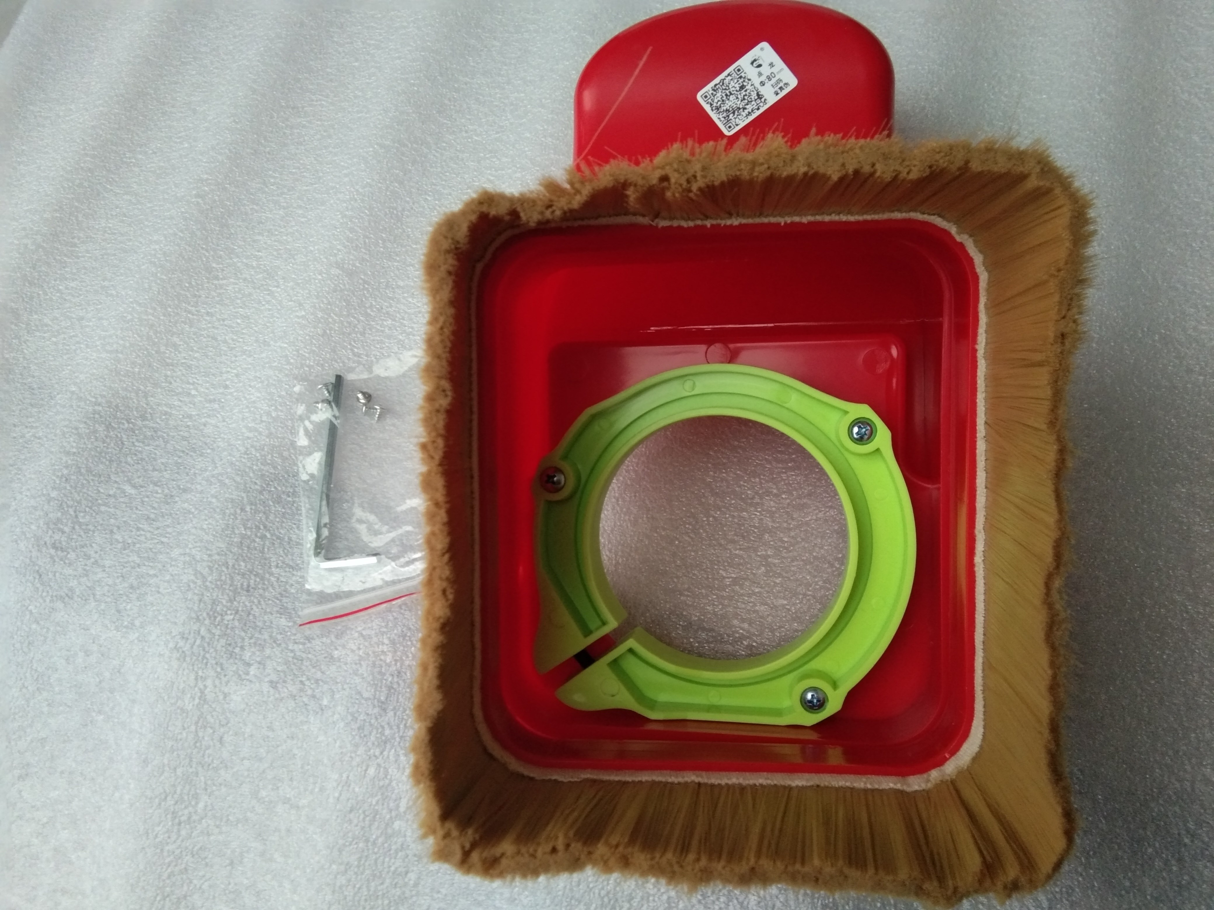 雕刻机吸尘自由落体主轴电机吸尘器木工开料机压轮防尘雕刻机