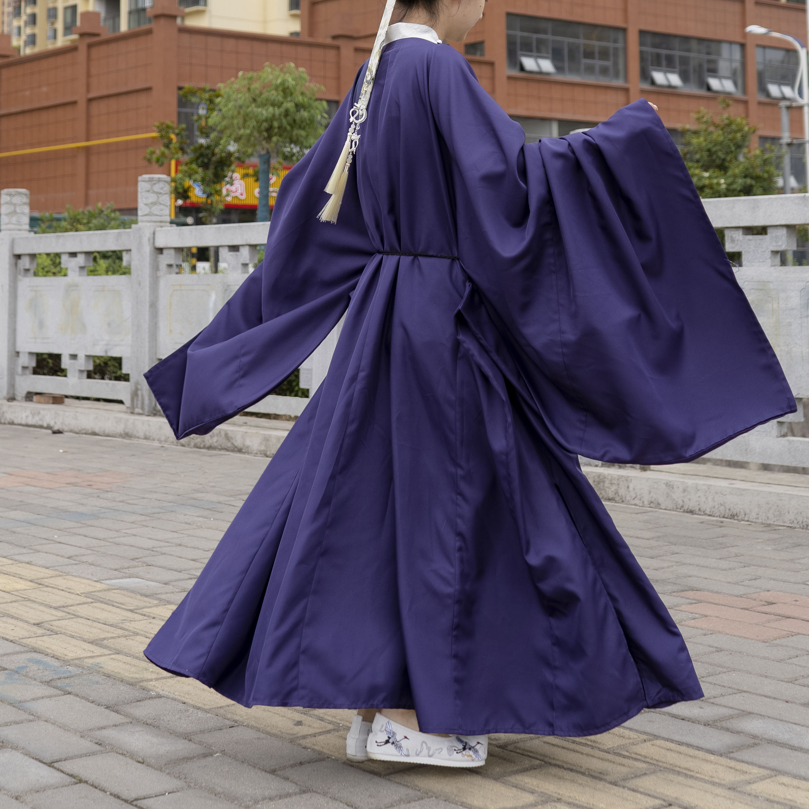 逍遥客汉服女中国风古装明制夏季超仙气静待春暖花开齐胸襦裙全套