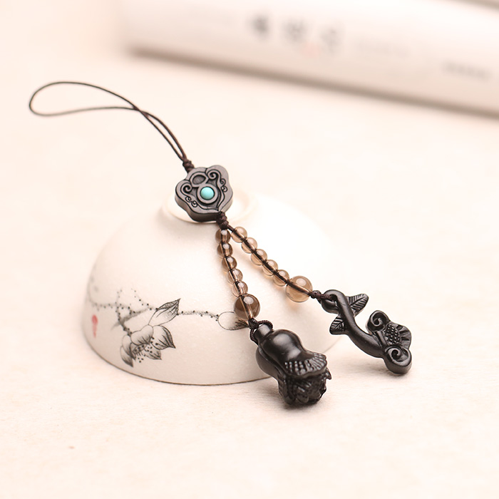 吊坠挂件创意意中国风手机链挂饰葫芦手机男女手机挂件