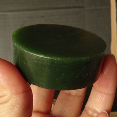 千蕊蛇纹石玉把玩 蛇纹玉手镯芯手把件 原料原石雕刻料岫玉 实物