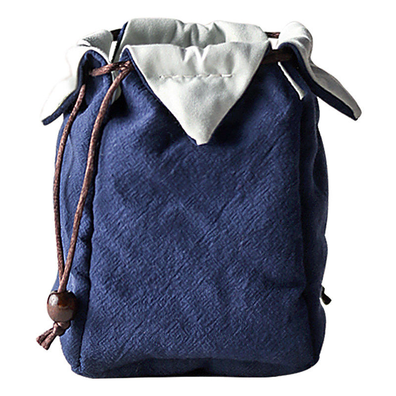 布袋茶道布包加厚手工包手工日式手提素雅包手提茶道