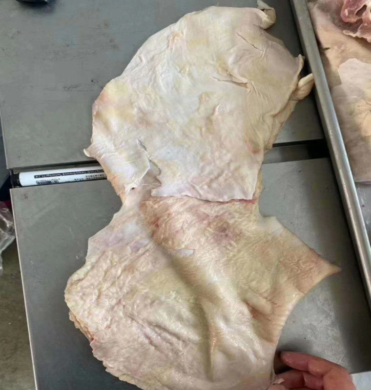 冷冻皮子牛筋皮杂筋牛肚皮生牛腩筋牛背烧烤牛杂