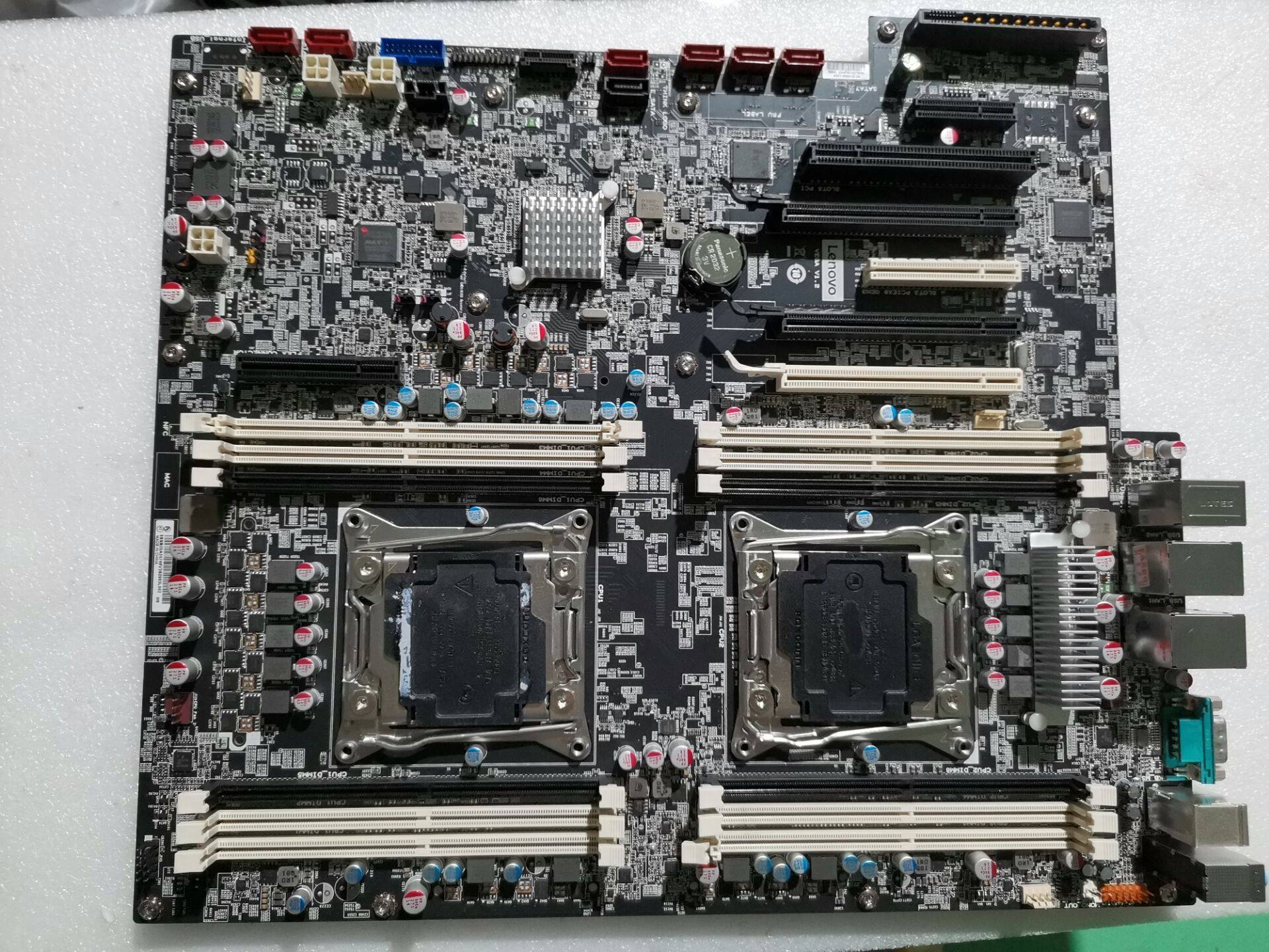 现货联想thinkstationp710工作站主板x99双路00fc924主板