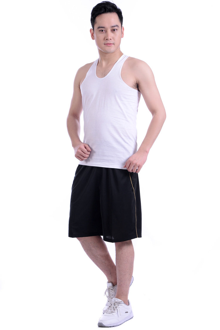 背心中年中老年人老人宽松汗衫全棉加肥男士白背心背心