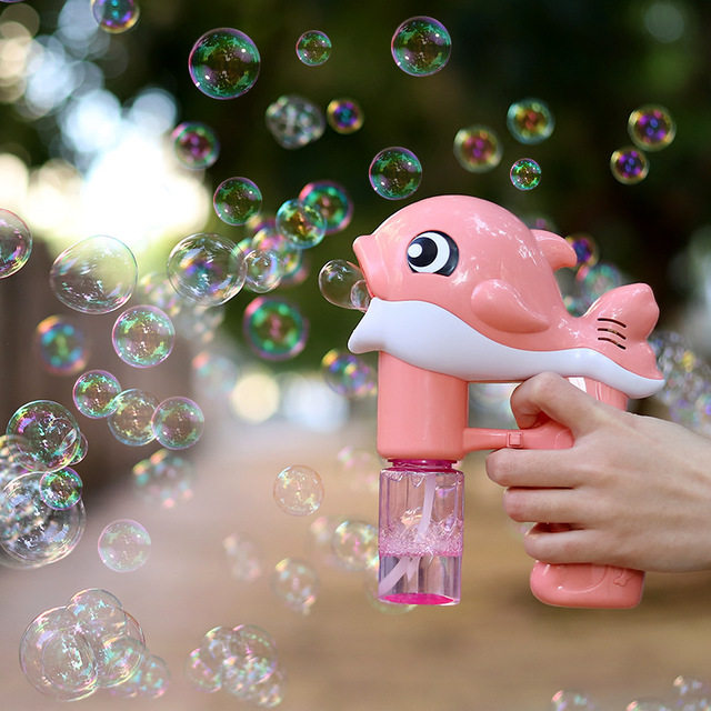 儿童吹泡泡泡机全自动抖音同款玩具网红电动发光吹泡泡