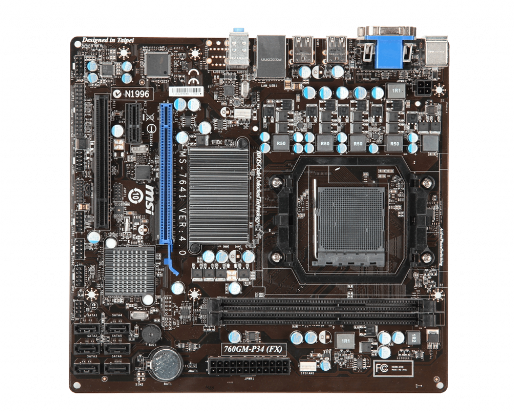 充新微星760gma-p21fx黑色座子am3主板am3 主板amd 938针主板ddr3