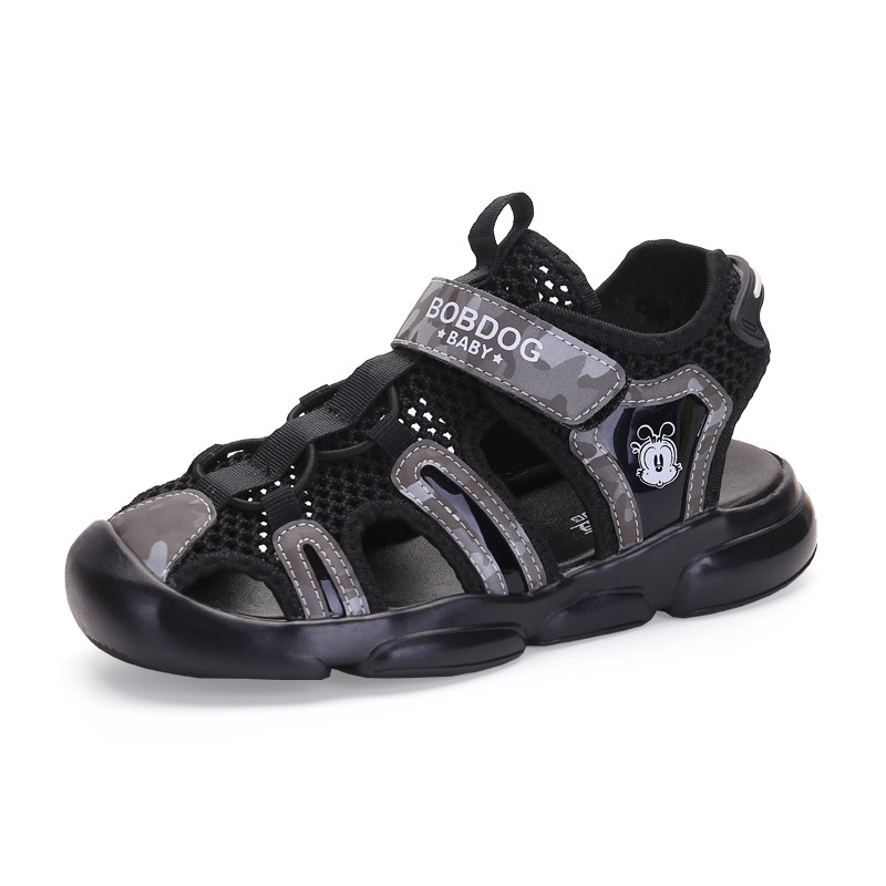 凉鞋巴布豆童鞋男童2021新款夏季时尚学生小男孩凉鞋