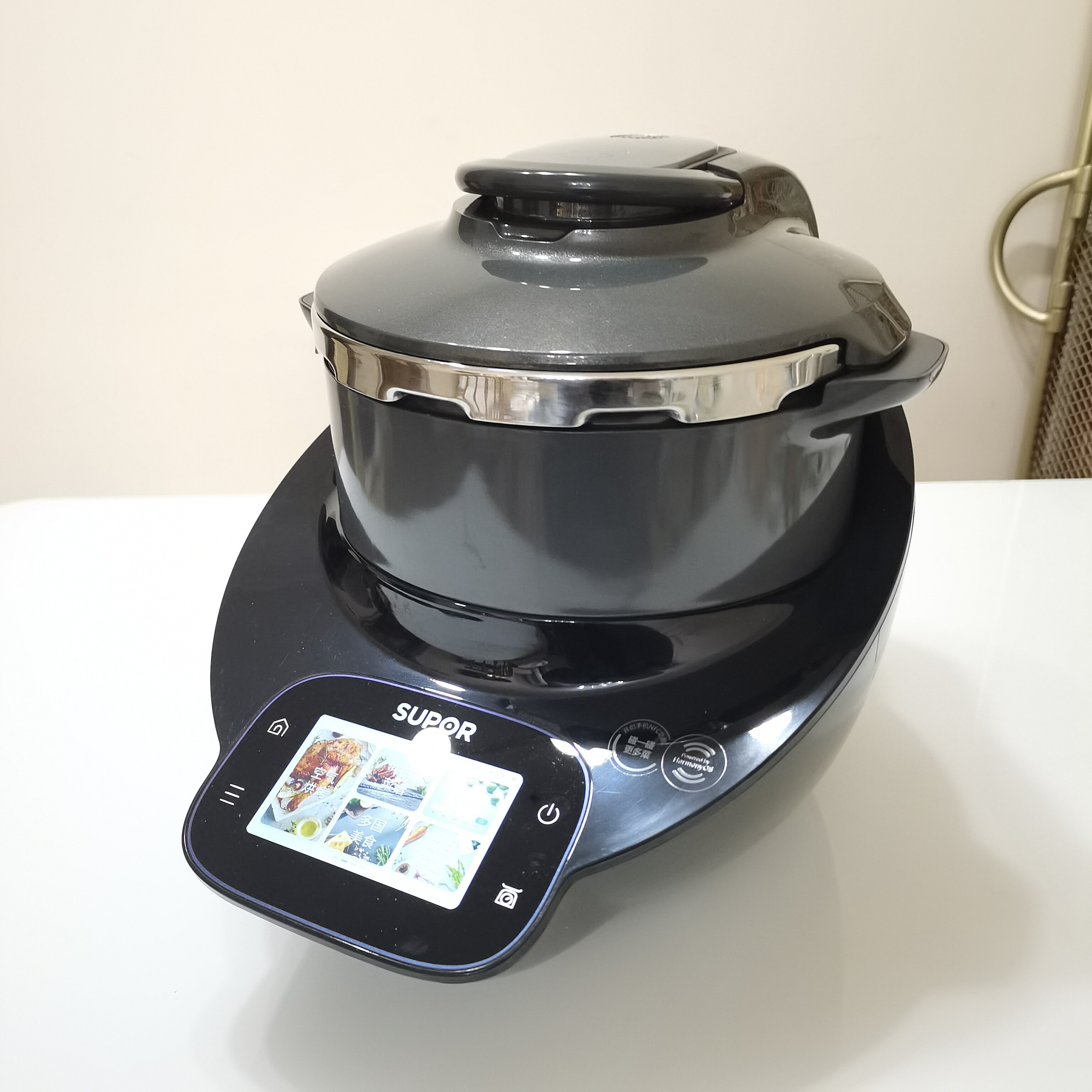 苏泊尔主厨机大容量家用智能炒菜机多功能全自动煮饭料理炒菜机