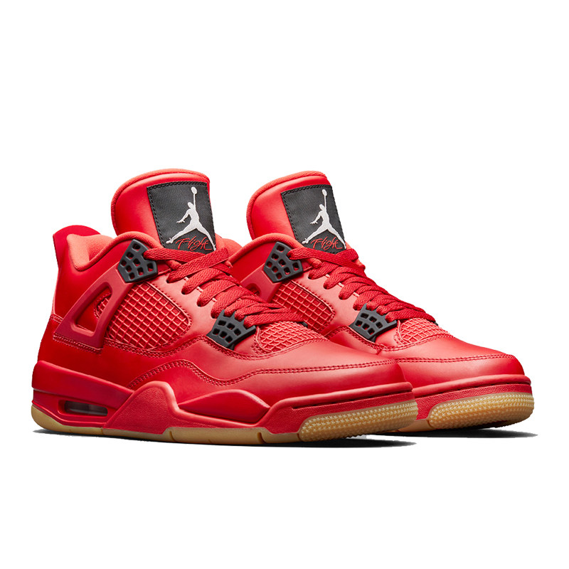 airjordansinglesdayaj4漆皮大红刮刮乐光光棍篮球鞋