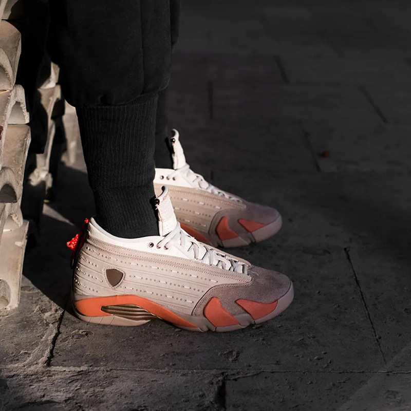 洛城clotairjordanaj14联名陈冠希兵马俑dc9857200篮球鞋