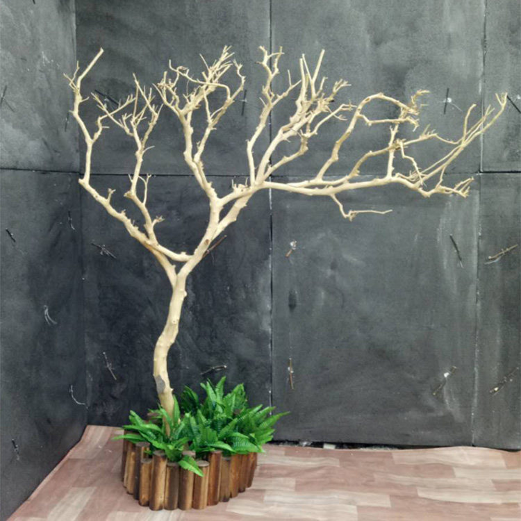 圣诞装饰树枝枯枝天然干树枝插花树客厅橱窗玄关造型软装道具摆件