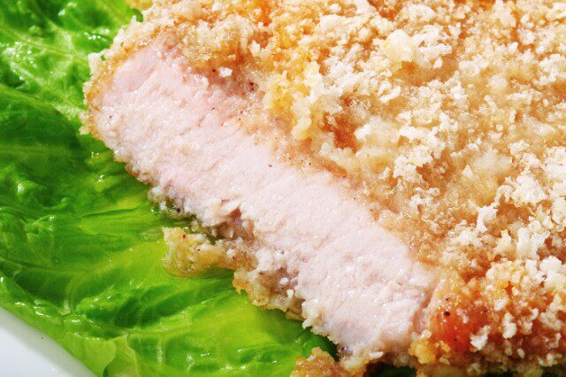 舌尖上的中国上海特色小吃雪花猪排半成品一片猪排