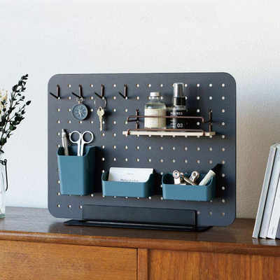 日本kingjim锦宫peggy直立多孔洞洞桌面自由组合配件书桌收纳置物架