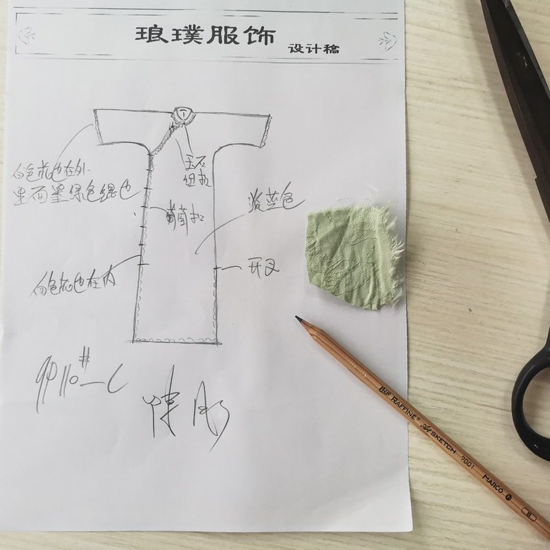 风花雪月民国风云头古旗袍裁剪纸板牛皮纸其他