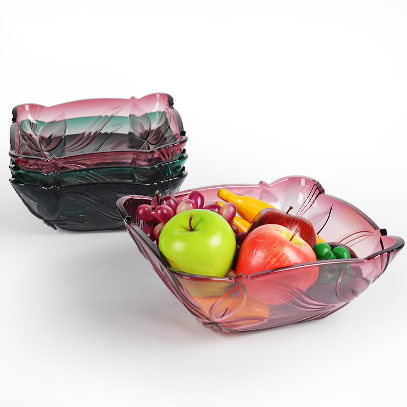 创意茶几风格北欧家用玻璃糖果水果结婚盘结果盆