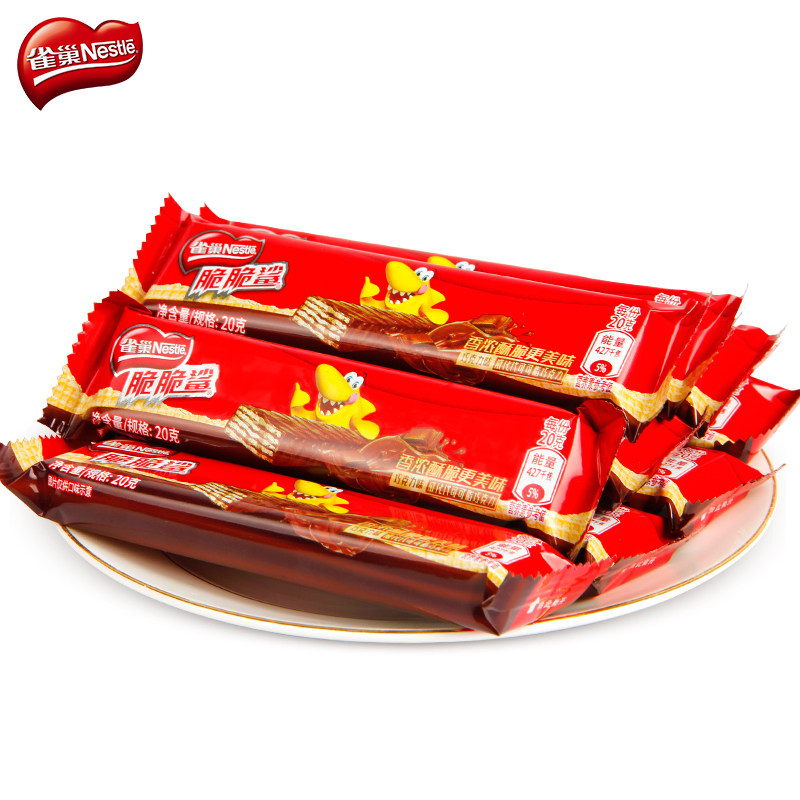 雀巢脆脆鲨巧克力30条400g