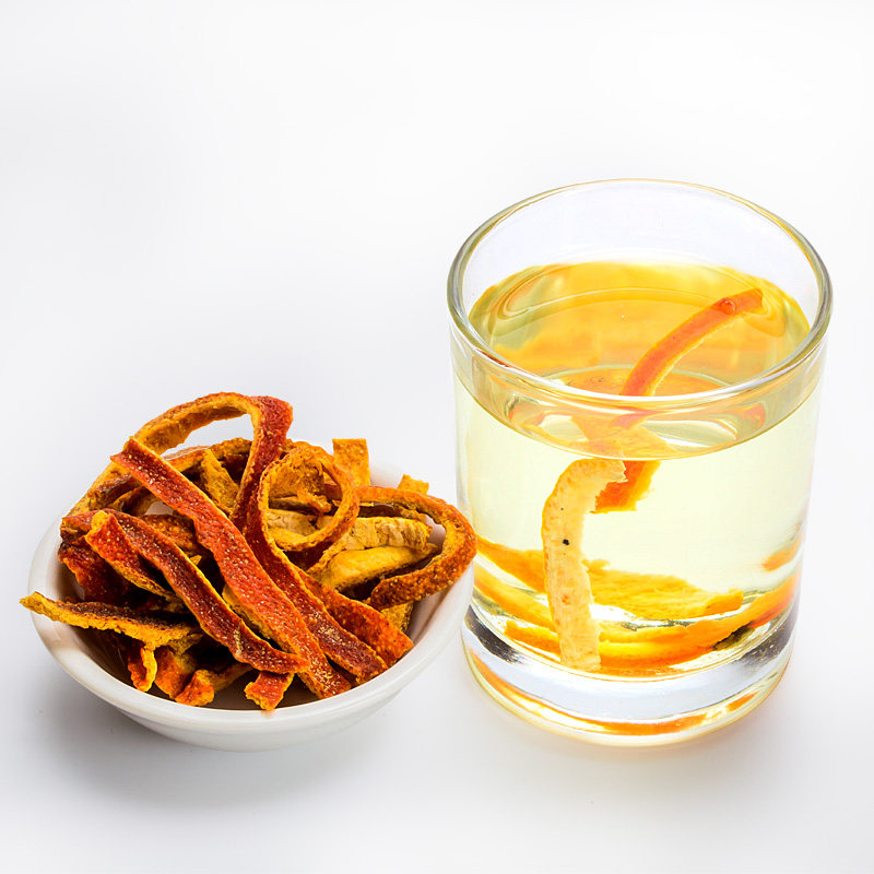 3灌装陈皮丝橘皮丝干老橘皮茶