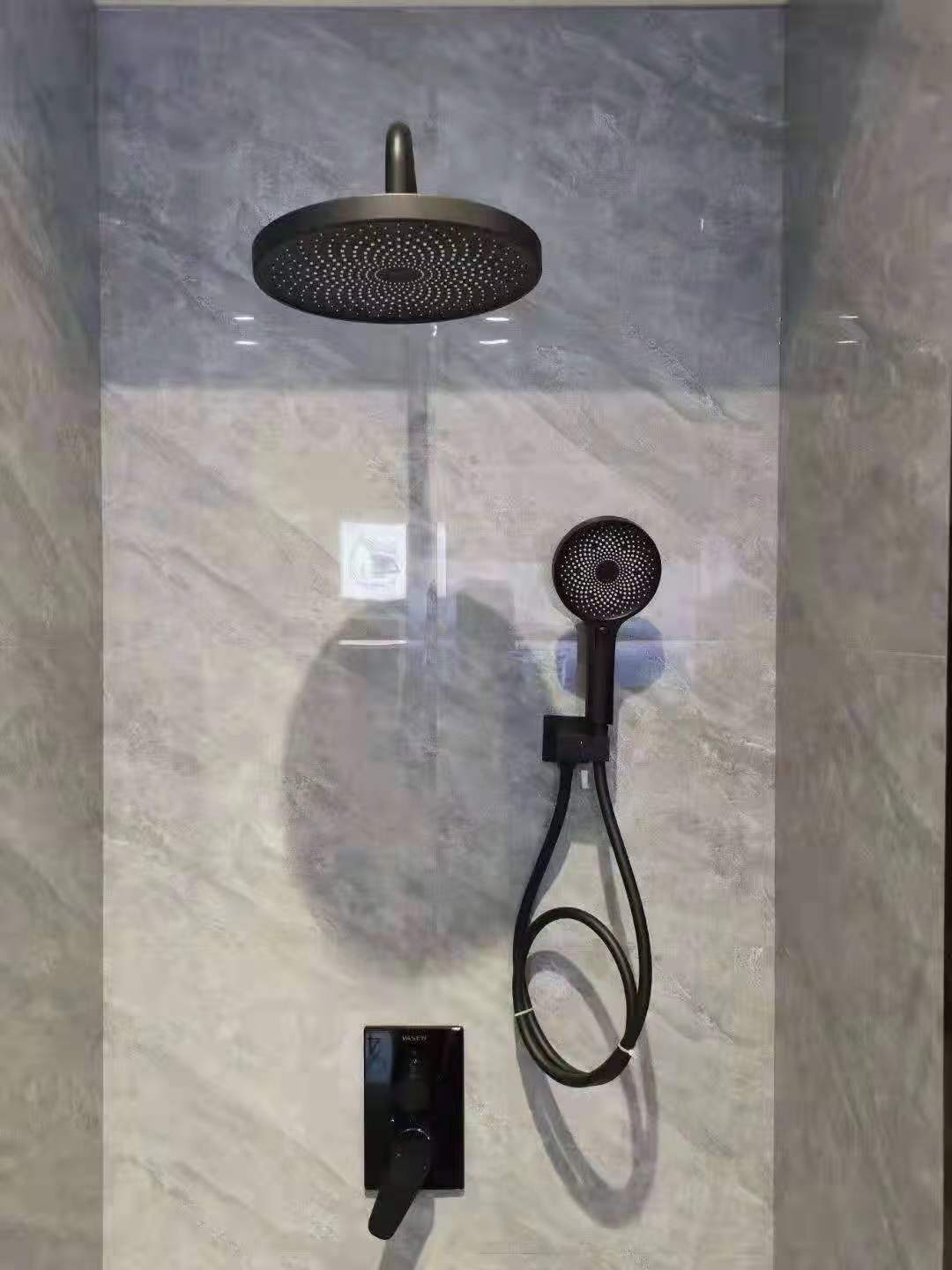 伟星暗装淋浴花洒入墙隐蔽喷头卫生间手持冷热普通花洒套装