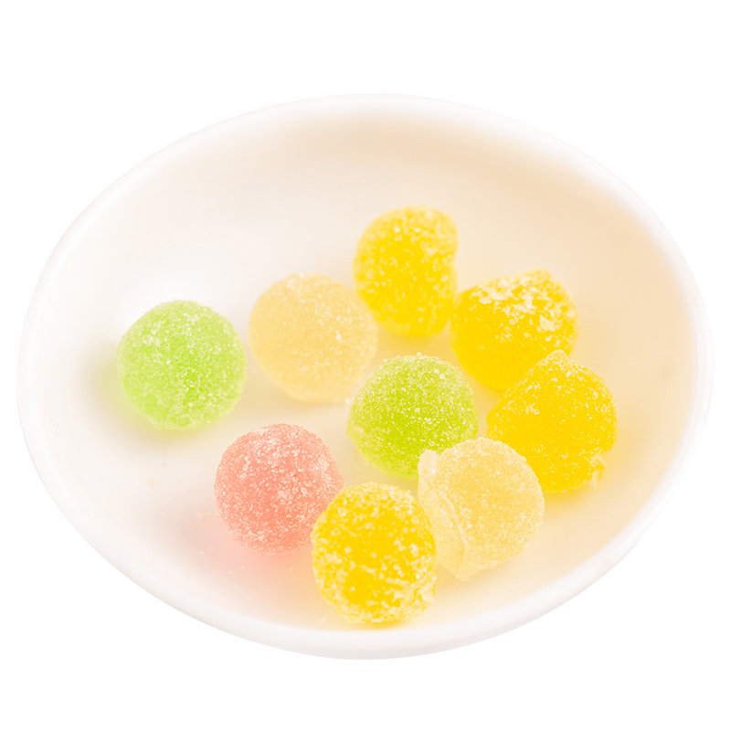 喔喔双喜造型情牵一生混合果味软糖500g结婚糖果