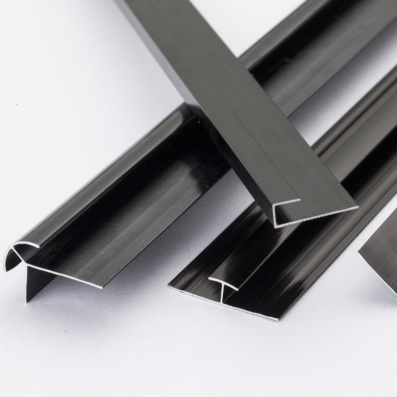 压块定制玻璃幕墙副框铝合金固定玻璃明框双压条铝材铝材