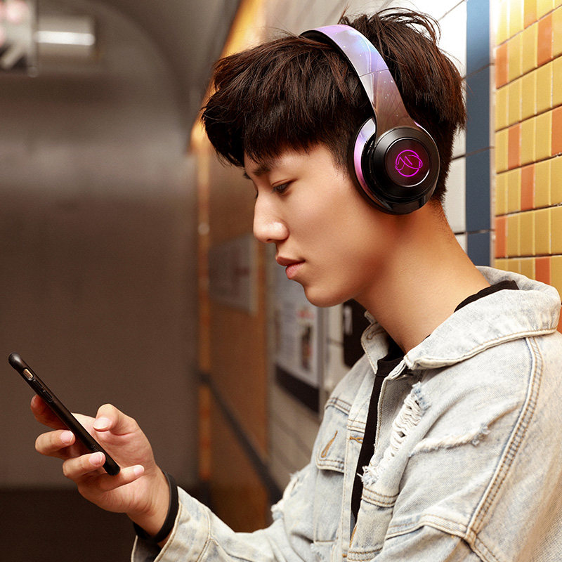 奇联bh10耳机头戴式无线音乐蓝牙原装通用带耳麦个性潮流学生男女生