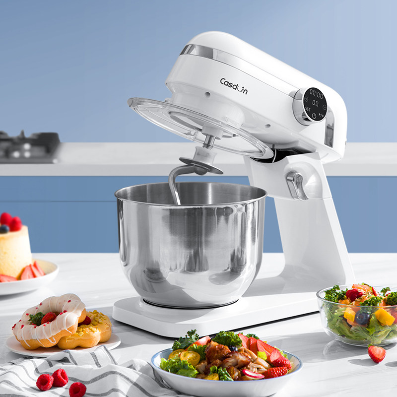 casdon凯度k5静音厨师机家用和面机搅面小型揉面厨师机