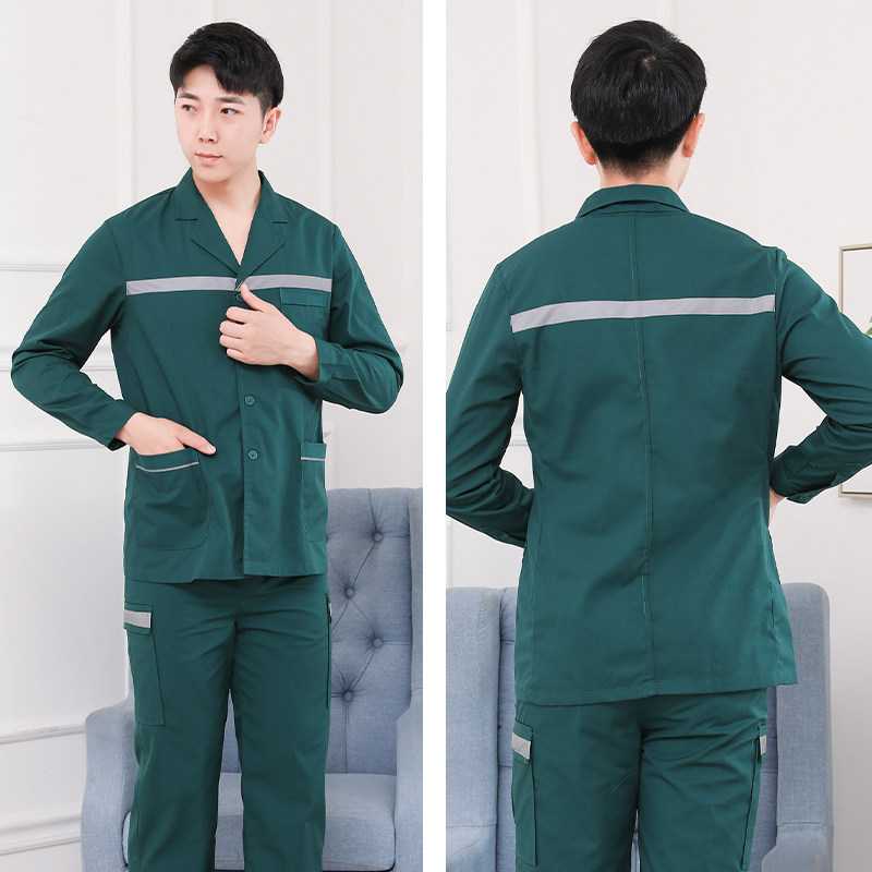 朵朵双冠医院急诊科急诊服男女医生工作服墨绿套装医护制服