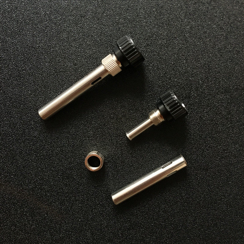 套筒大功率120w烙铁件套恒温电烙铁手柄不锈钢套管电子焊接工具配件