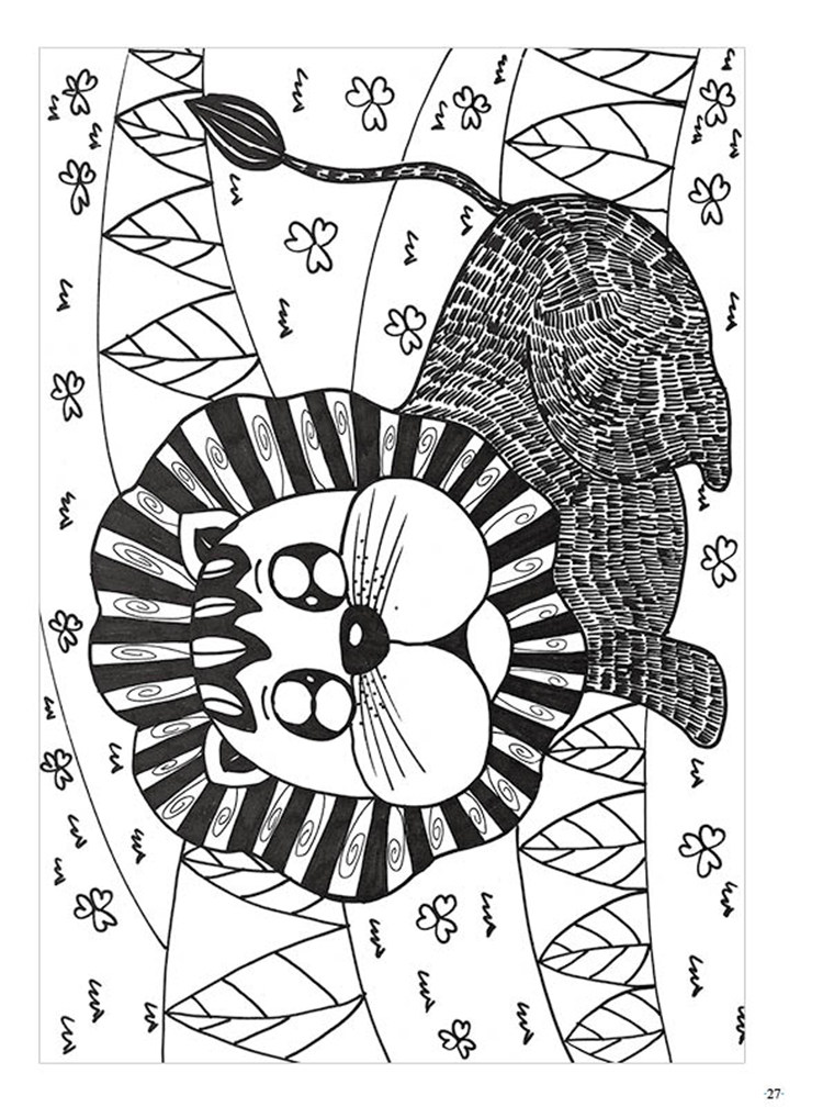共四本 动物 人物| 景物 综合篇 精彩课堂 线描画 正版