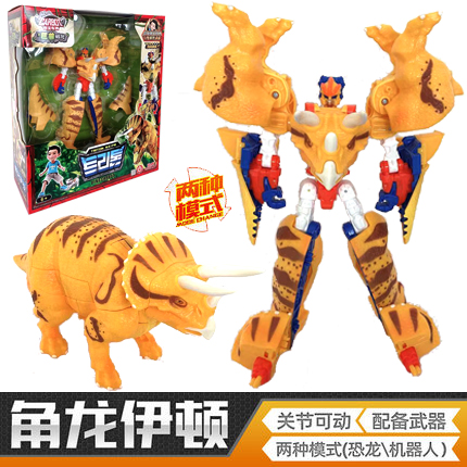 咖宝车神巨兽时代变形恐龙暴龙迪瓦机器人儿童玩具