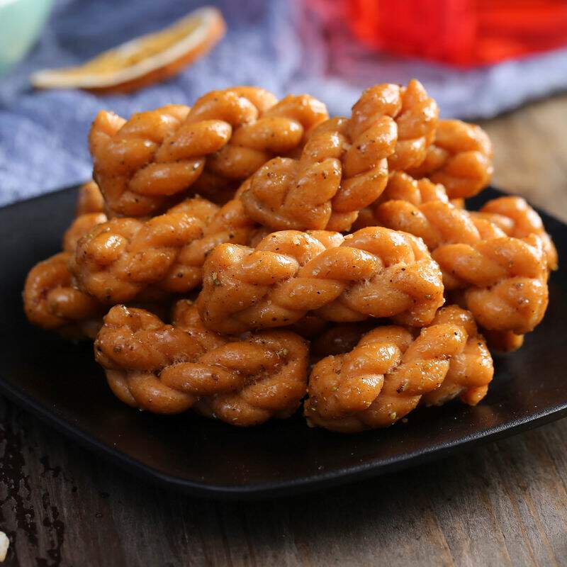 四川永进成都味道小麻花袋装多口口味410g小吃传统糕点
