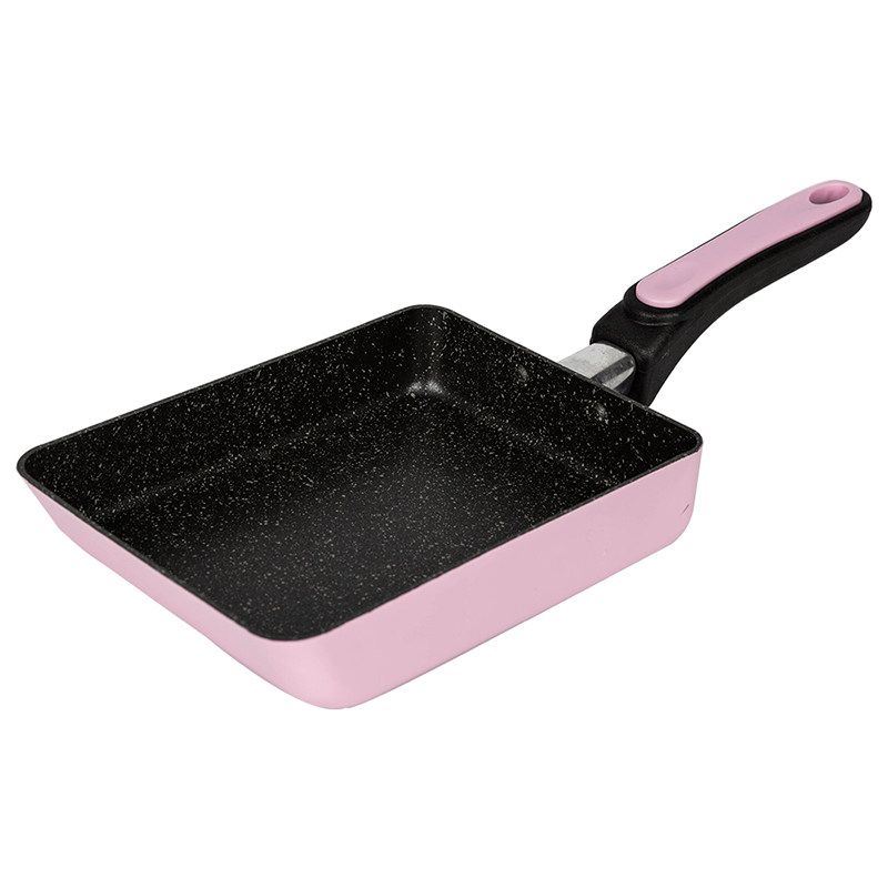 摩登主妇无油烟涂层不粘锅玉子烧平底煎锅炒锅长方形煎蛋锅