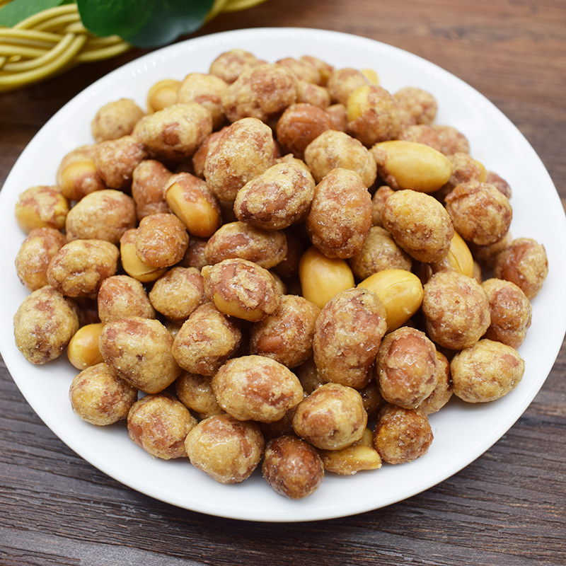 济香园多味花生小袋散装564g办公室零食小吃炒货下酒怪味花生米