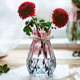 Glass vase transparent hydroponic green dill European home living room decoration pastoral small fresh dry vase flower arrangement gardening Glass vase transparent hydroponic green dill European home living room decoration pastoral small fresh dry vase flower arrangement gardening